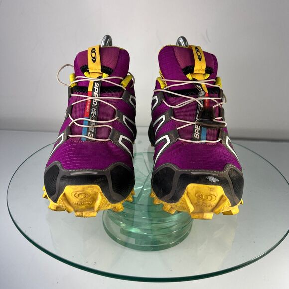 Salomon Speedcross 3 Trail Running Shoes Womens Purple lightweight - Picture 2 of 9